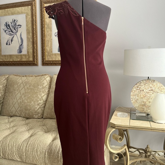 One shoulder Ted Baker Cocktail Evening Dress - Picture 2 of 7